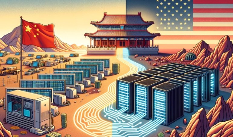 Chinese Bitcoin Mining Manufacturers Flee Tariffs, Set Up in US