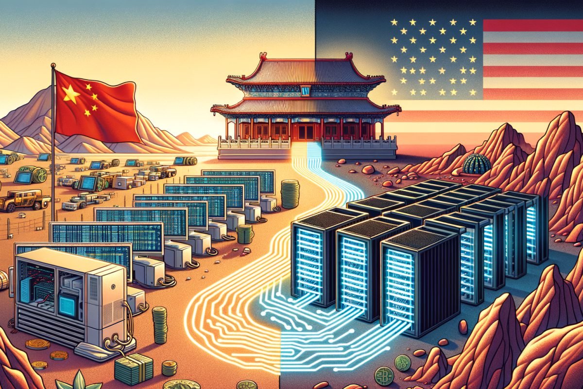 Chinese Bitcoin Mining Manufacturers Flee Tariffs, Set Up in US