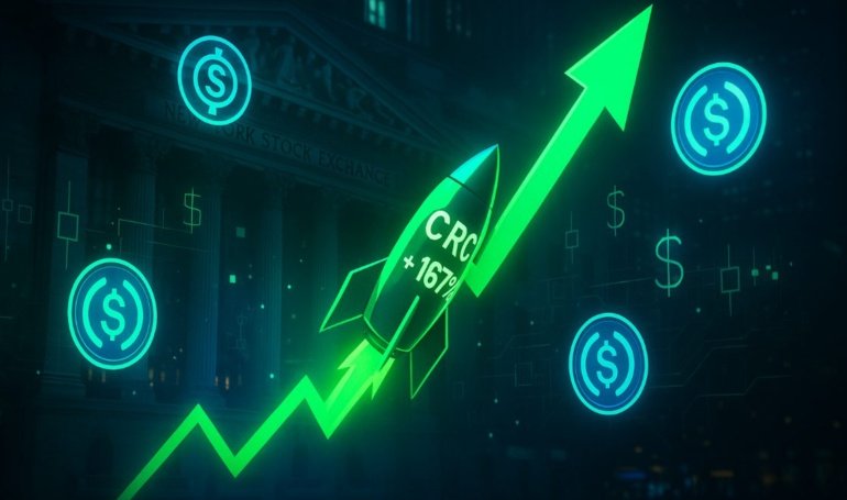 Circle Stock Soars 200% on NYSE Backed by USDC Buzz