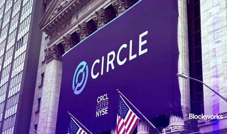Circle hits  per share in first-day pop on NYSE