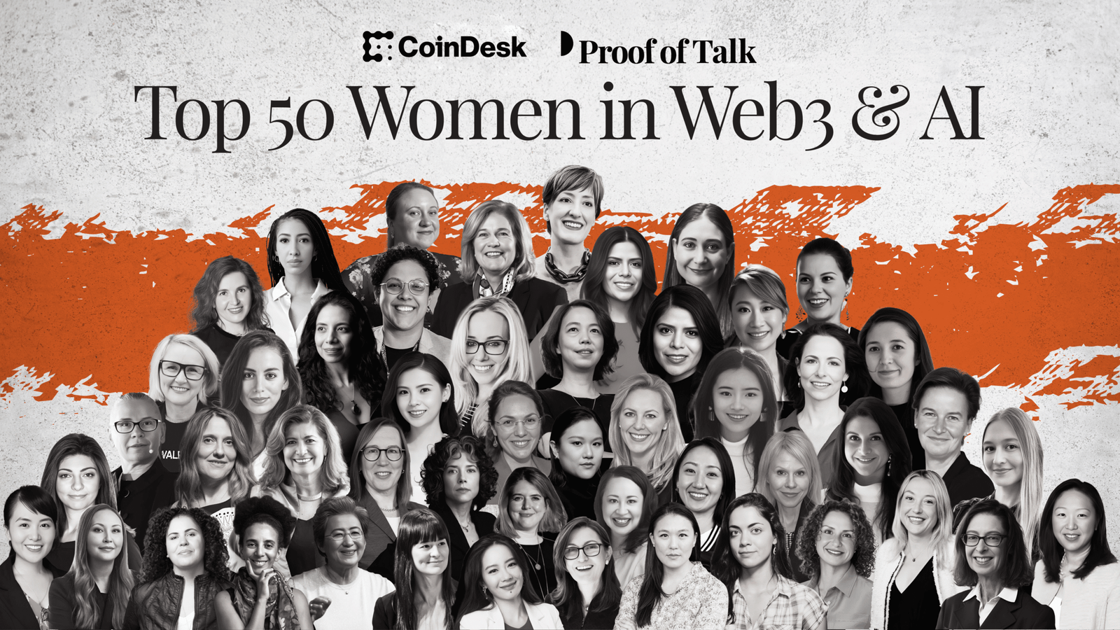 CoinDesk Top 50 Women in Web3 & AI, Powered by Proof of Talk