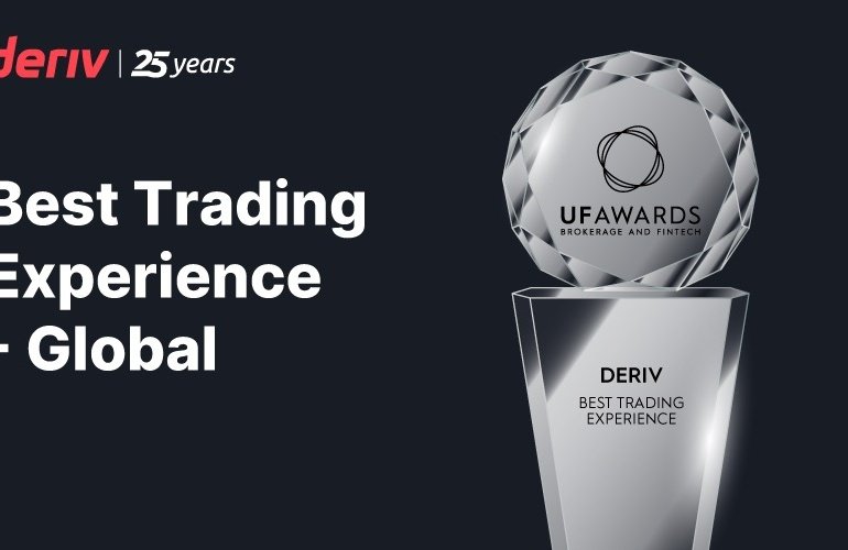 Deriv wins ‘Best Trading Experience’ at UF Awards at iFX EXPO International 2025