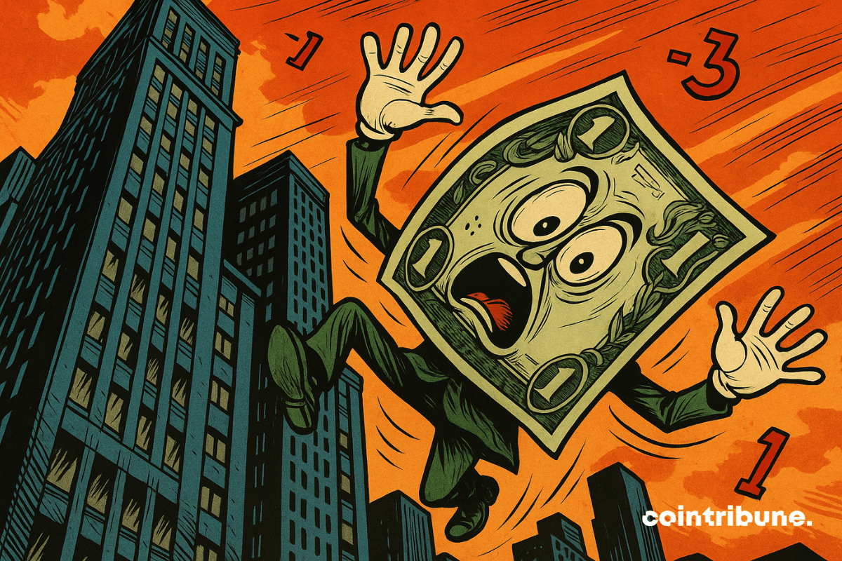 Dollar Hits Three-Year Low Amid Market Turmoil