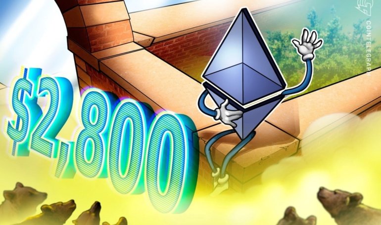 ETH Price Hits .8K But Options Traders are Bearish