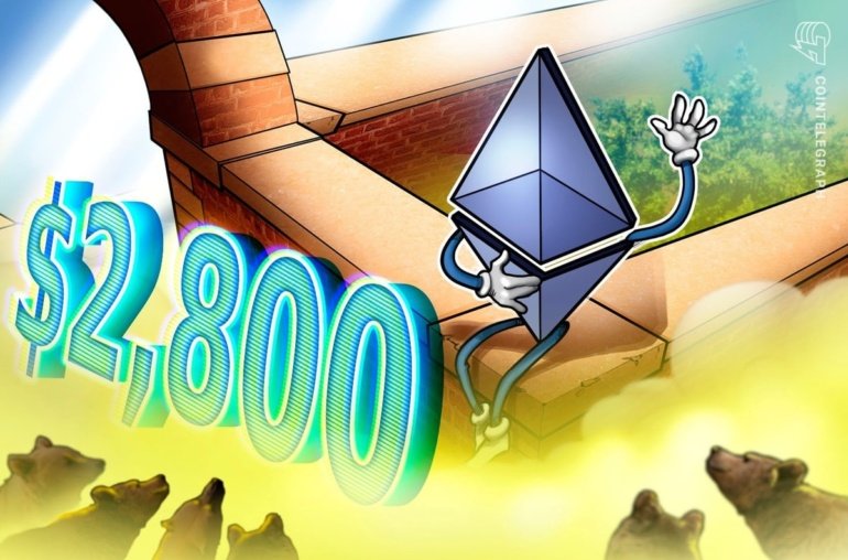 ETH Price Hits .8K But Options Traders are Bearish