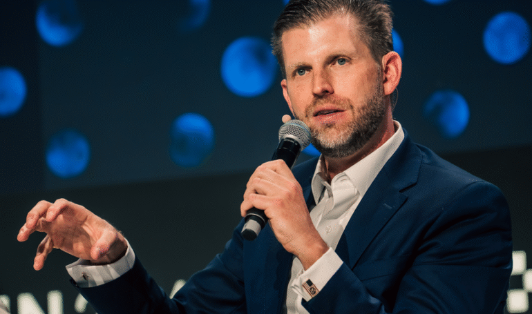 Eric Trump Denies Involvement in Tron Nasdaq Deal Despite Board Role