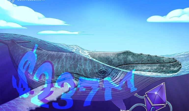 Ethereum Risks 25% Price Drop as “Massive Whale’”Moves 7m in ETH to Exchanges
