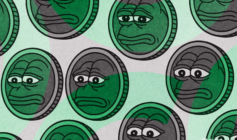 Ethereum and Solana Meme Coins PEPE, FLOKI, WIF Lead Losses as Market Dips