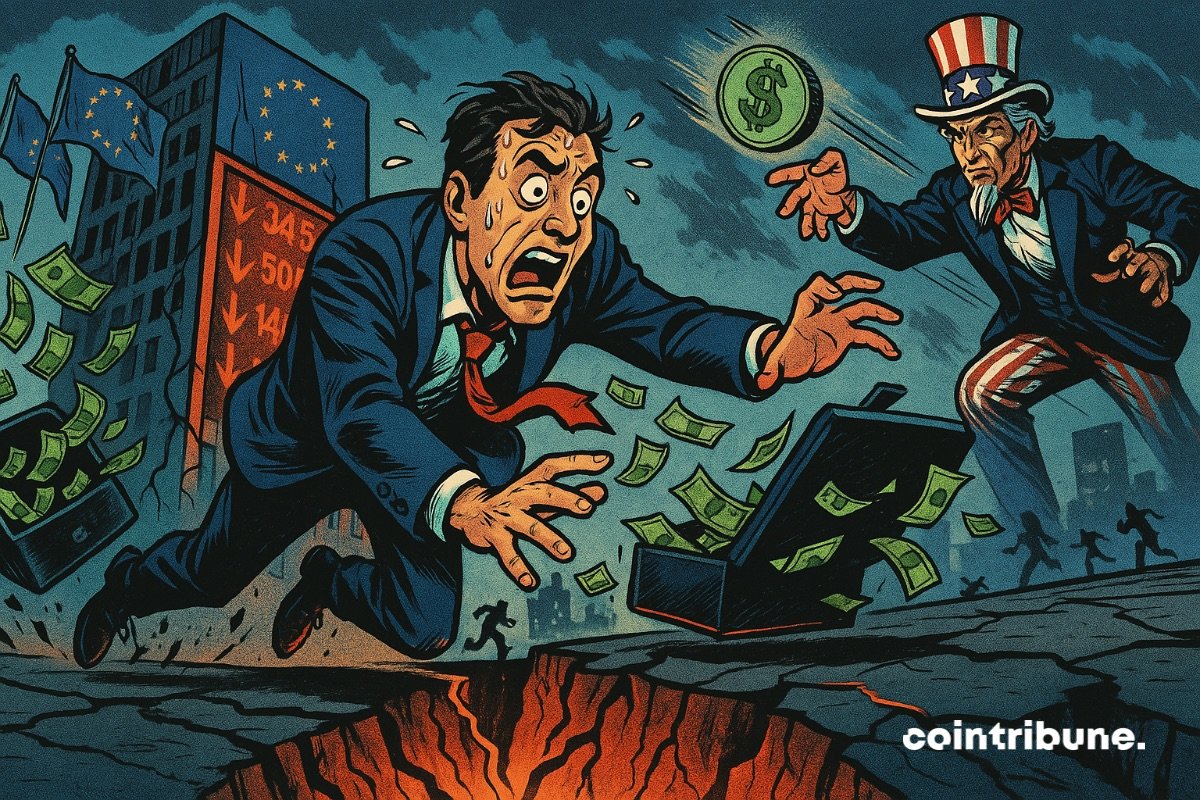 Europe’s Economy Falters as Trade War Rekindles Crash Fears