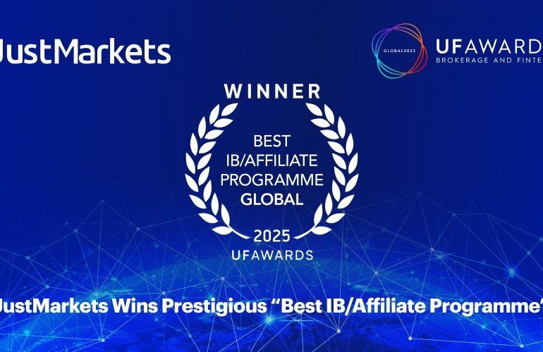 JustMarkets Wins Prestigious “Best IB/Affiliate Programme”