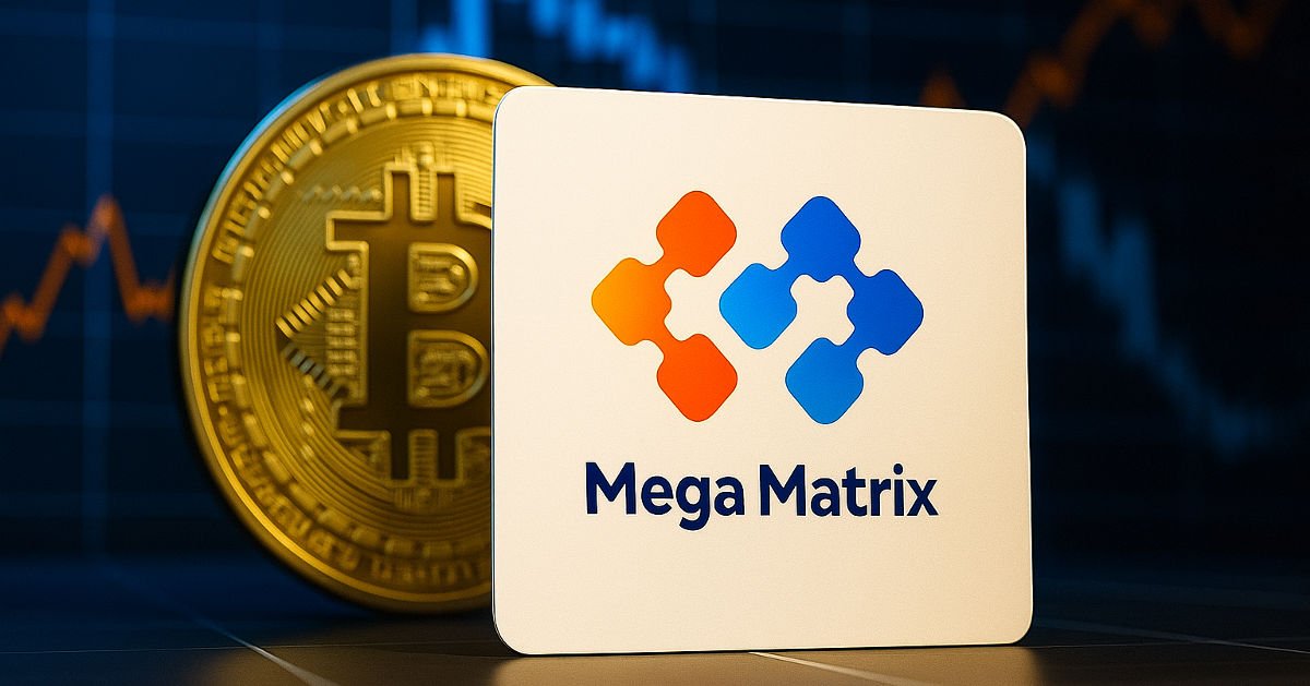 Mega Matrix Announces First Purchase Of 12 BTC For Its Bitcoin Treasury Strategy