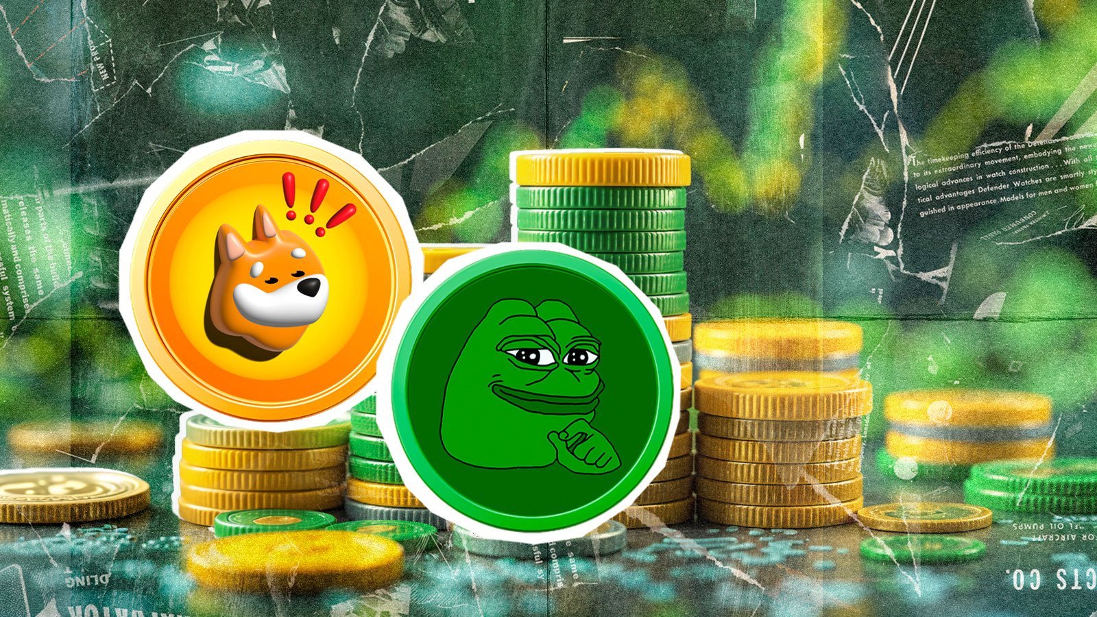 Meme Cryptos in Green, BONK, PEPE Outperform
