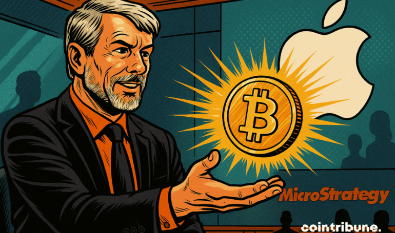 Michael Saylor Invites Apple To Bet On Bitcoin