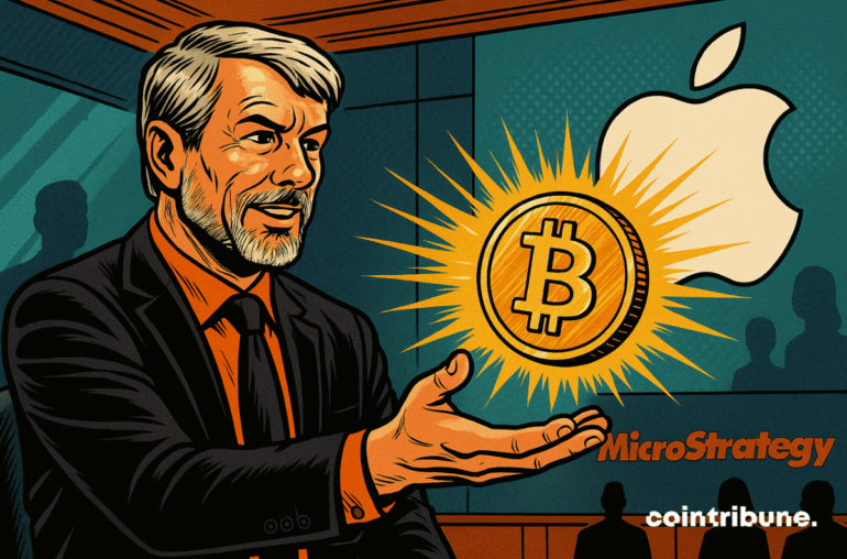 Michael Saylor Invites Apple To Bet On Bitcoin