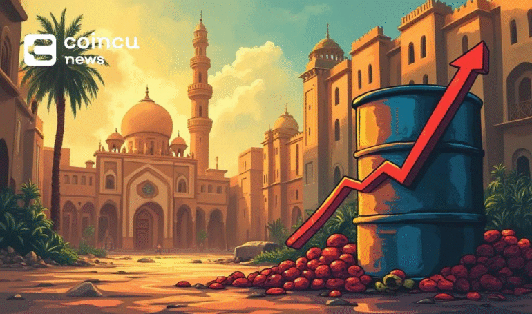 Middle East Tensions Cause Largest Single-Day Oil Price Spike in Years – Coincu