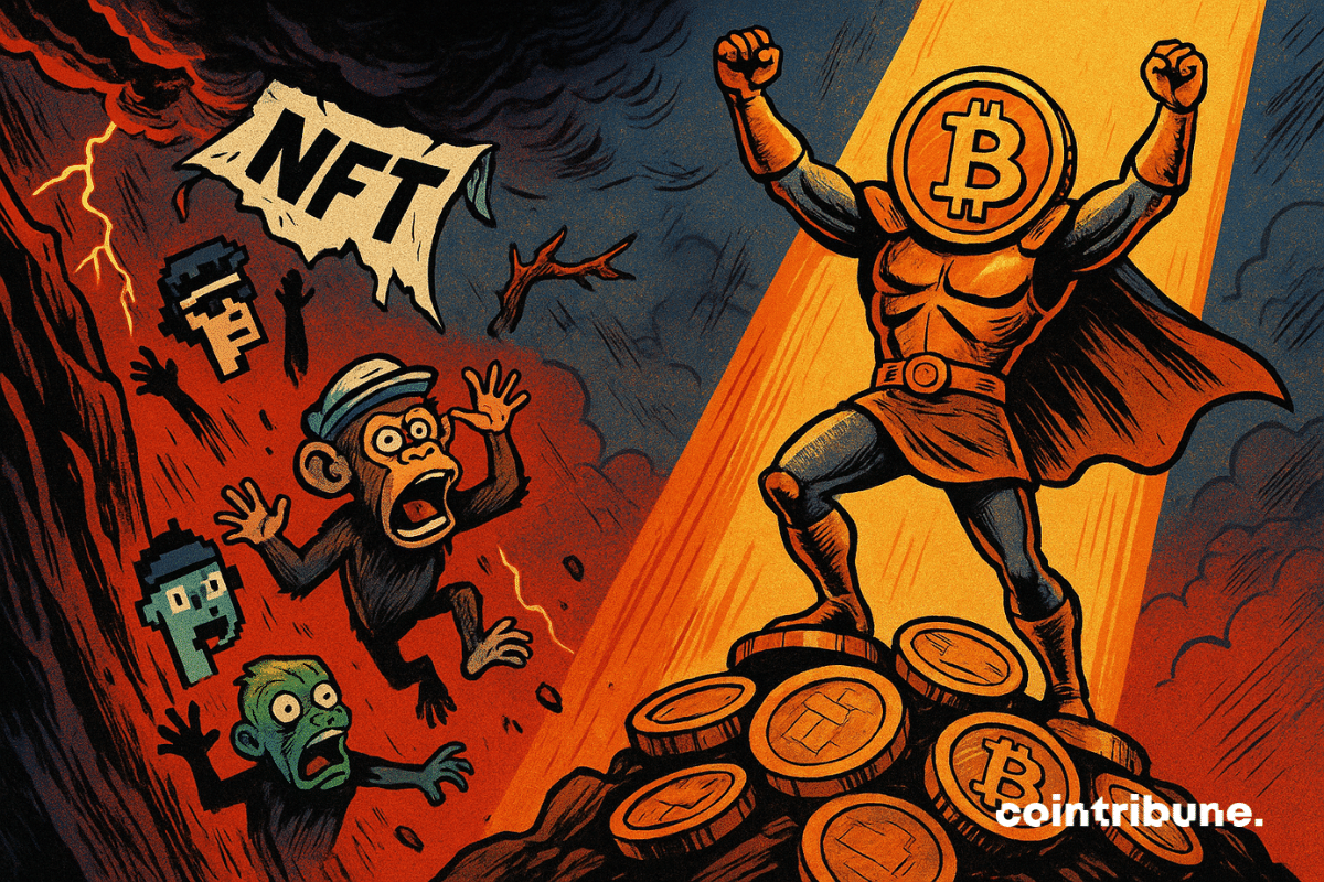 NFT Sales Slump in May Despite Bitcoin’s Strong Performance