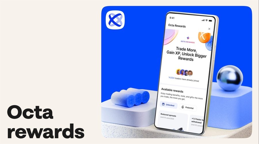 Octa Broker Upgrades its Rewards Program