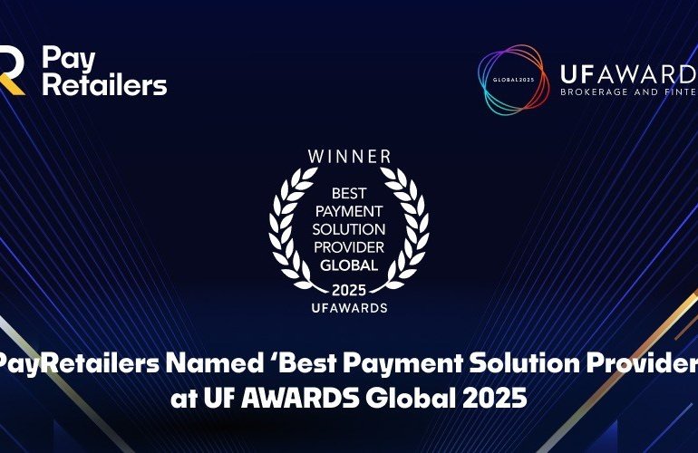 PayRetailers Named ‘Best Payment Solution Provider’ at UF AWARDS Global 2025