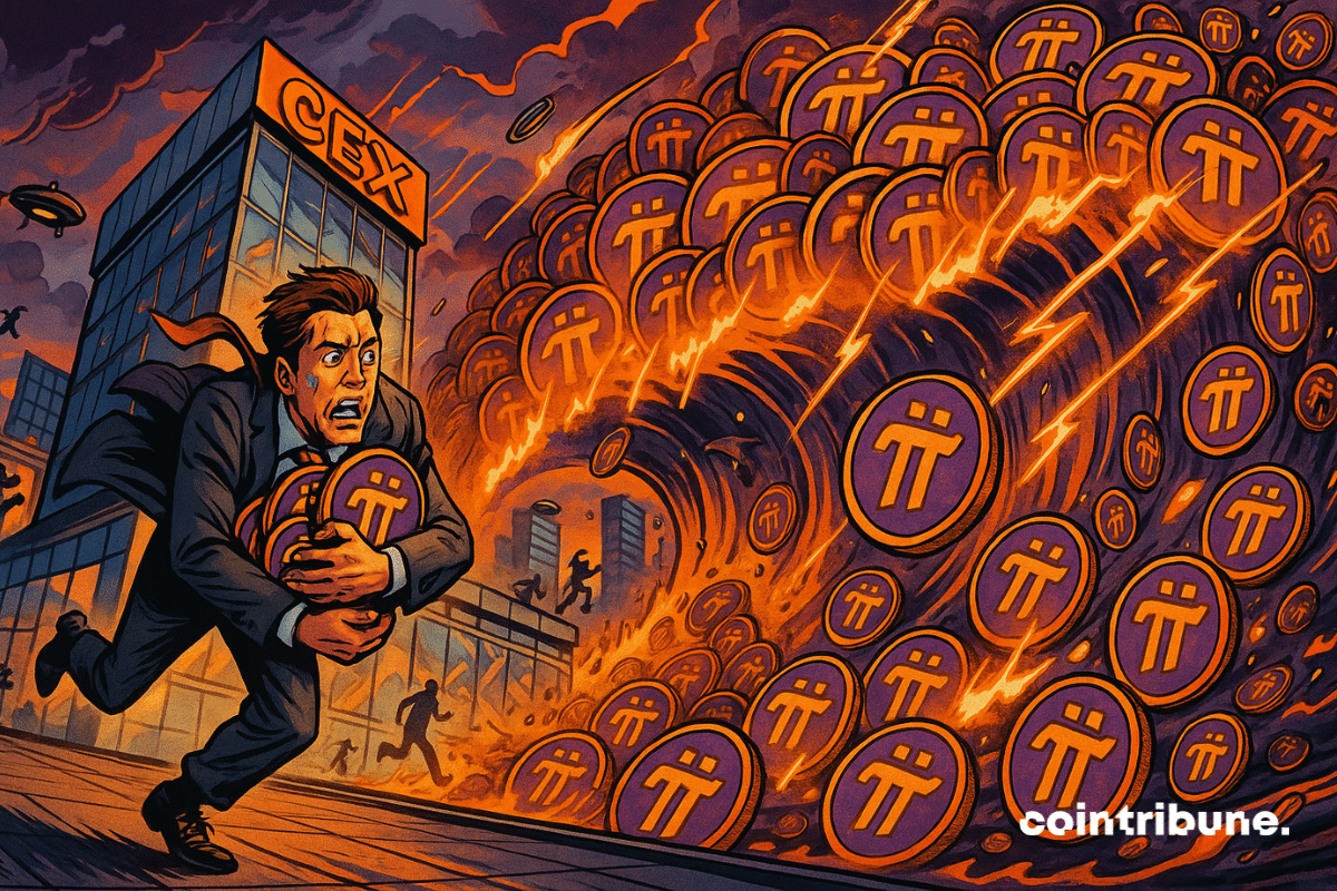 Pi Network Reserves Surge on CEXs as a Potential Drop Looms