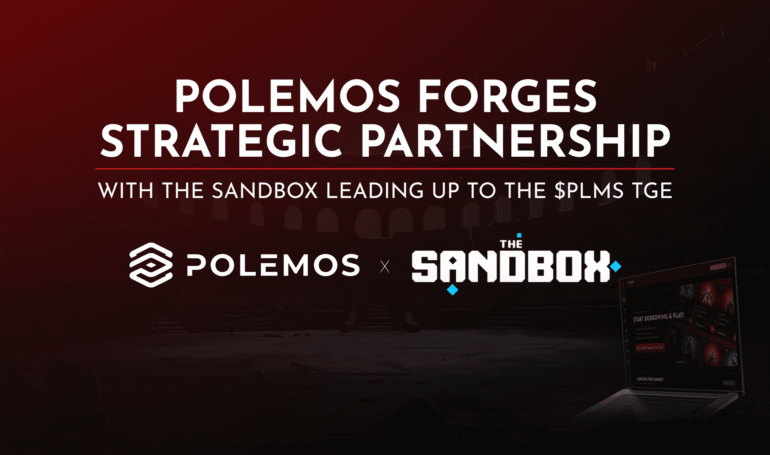 Polemos forges strategic partnership with The Sandbox leading up to $PLMS TGE