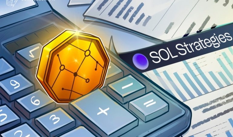 SOL Strategies Reports .5 million Income Loss for Q2 2025