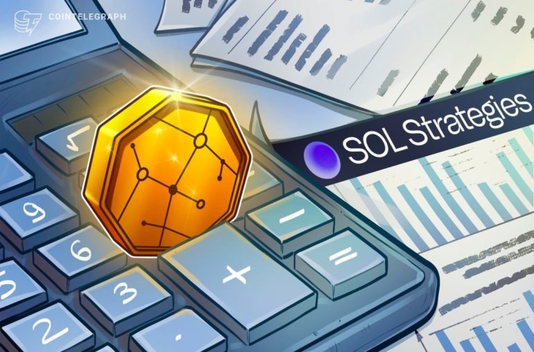 SOL Strategies Reports .5 million Income Loss for Q2 2025