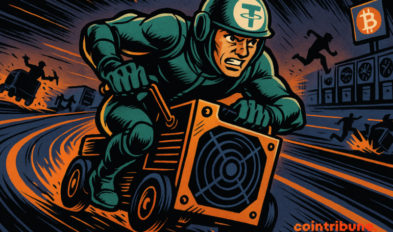 Tether Moves to Claim Top Position in Bitcoin Mining Race by Year-End