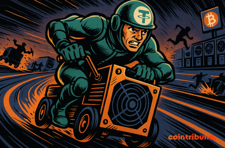 Tether Moves to Claim Top Position in Bitcoin Mining Race by Year-End