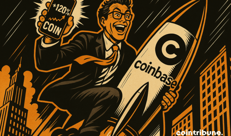 The Action Of The Crypto Exchange Coinbase Is Breaking Records!