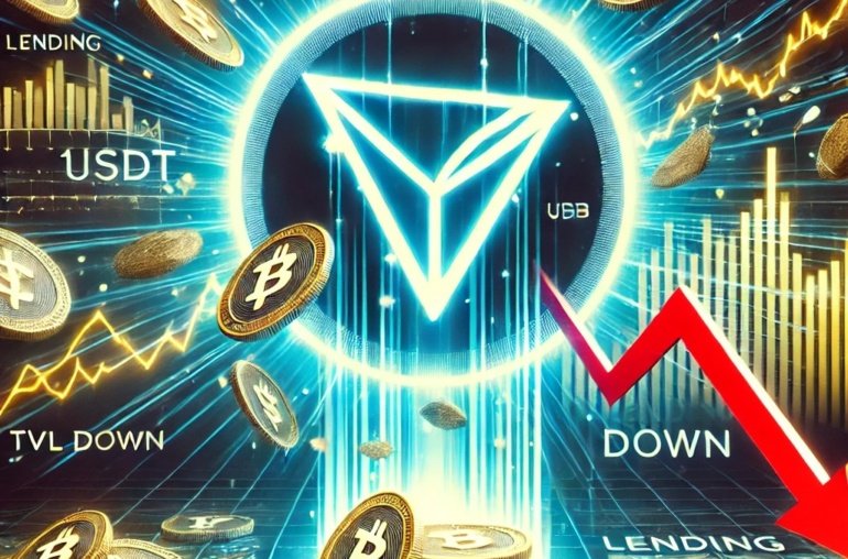 Tron Booms With Fresh B in USDT, Yet Lending TVL Nosedives, What’s Next?