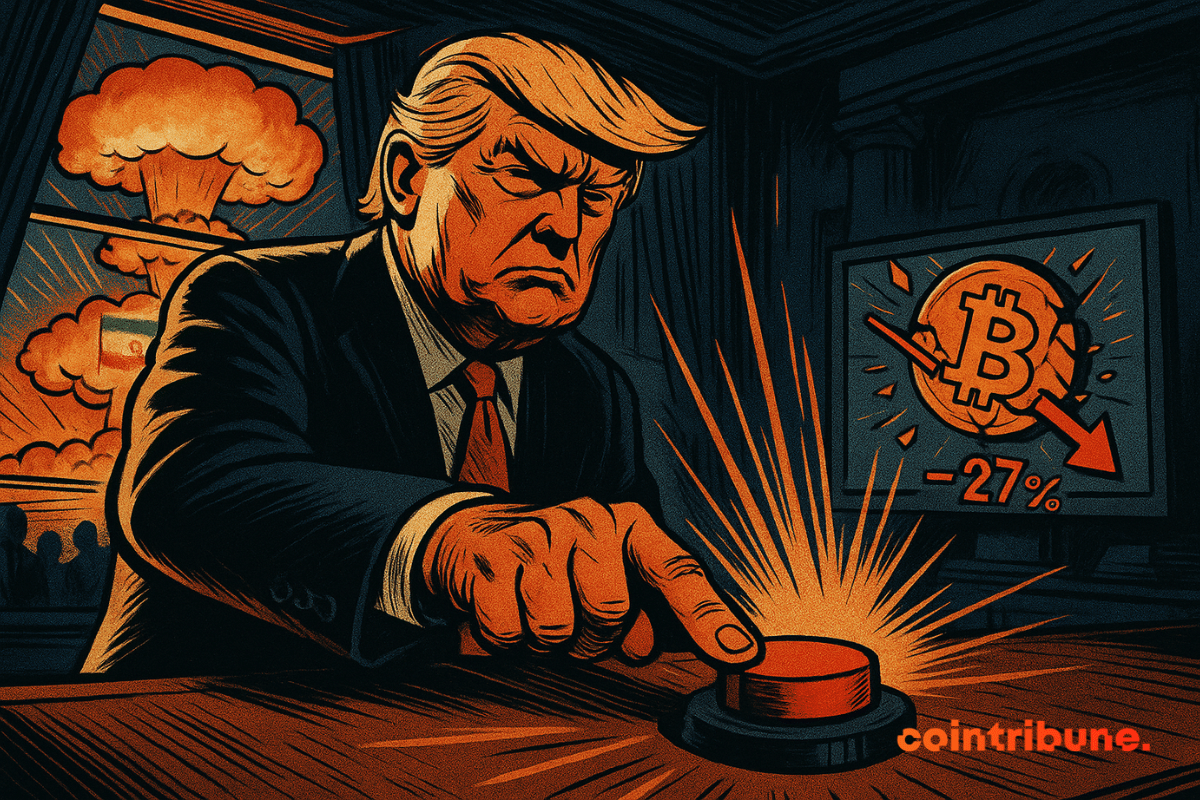 Trump Bombards Iran, Bitcoin Crashes!