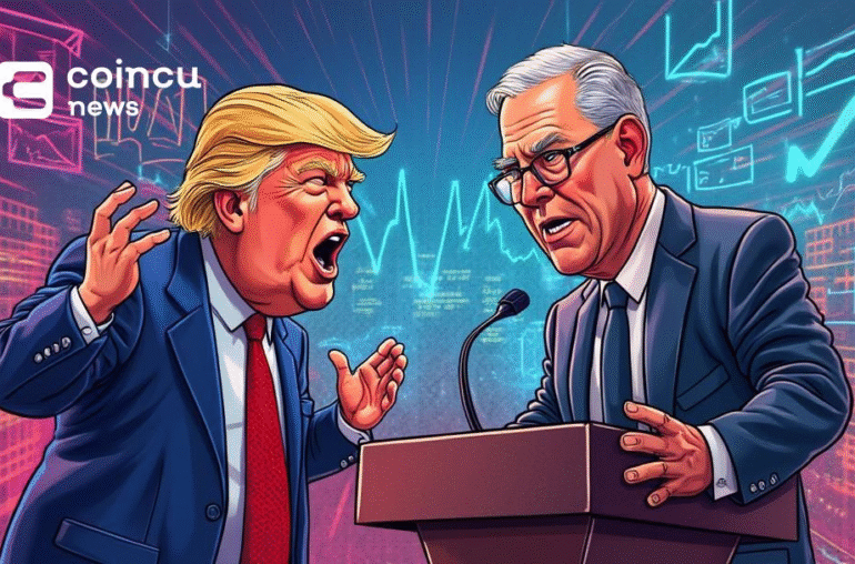 Trump Criticizes Powell, Calls for Rate Cut – Coincu