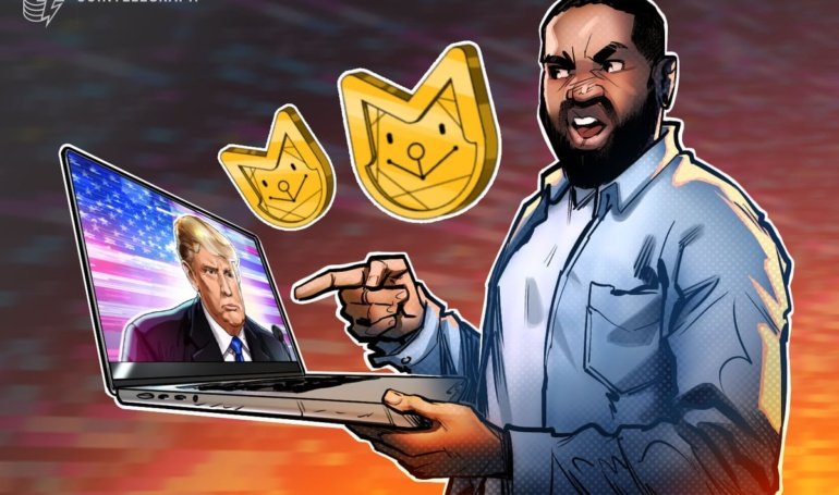 Trumps deny involvement in Trump-branded memecoin wallet