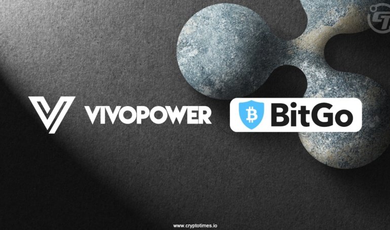 VivoPower Selects BitGo for Exclusive XRP Trading & Custody