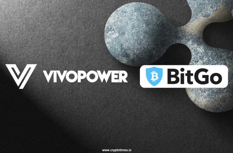 VivoPower Selects BitGo for Exclusive XRP Trading & Custody