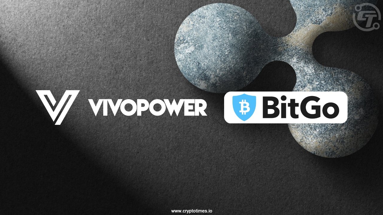 VivoPower Selects BitGo for Exclusive XRP Trading & Custody