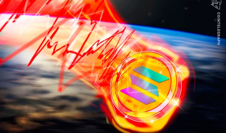 Why is the price of Solana down today?