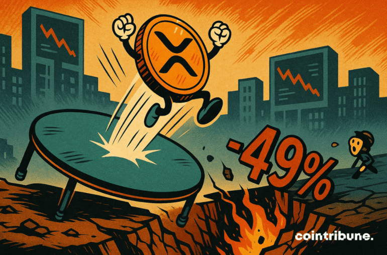 XRP Rebounds But Trading Volume Drops By Nearly 49%!