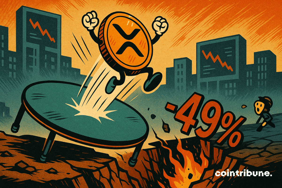 XRP Rebounds But Trading Volume Drops By Nearly 49%!