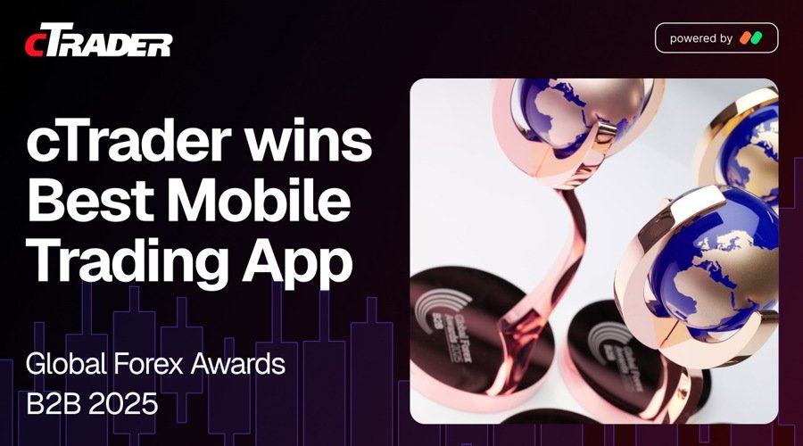 cTrader wins best mobile trading app at Global Forex Awards B2B 2025