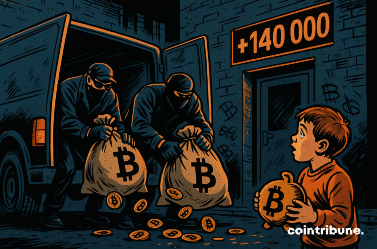 140K BTC Bought In 2 Weeks, Retail Stays Quiet