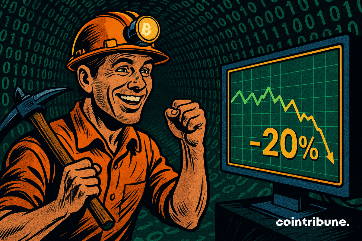 Bitcoin: Mining Difficulty Drops to Historic Low