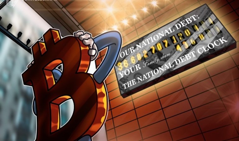 Bitcoin hit new highs as US debt rose to .6 trillion. Will macroeconomic data detail the BTC rally?