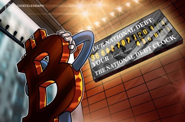 Bitcoin hit new highs as US debt rose to .6 trillion. Will macroeconomic data detail the BTC rally?