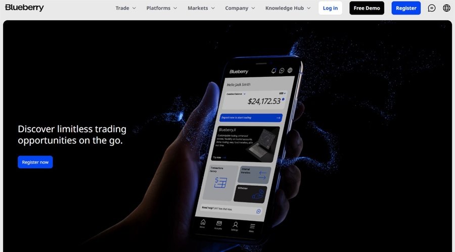 Blueberry Launches New Brand & Website, Focusing on Clarity, Precision, Trader Empowerment