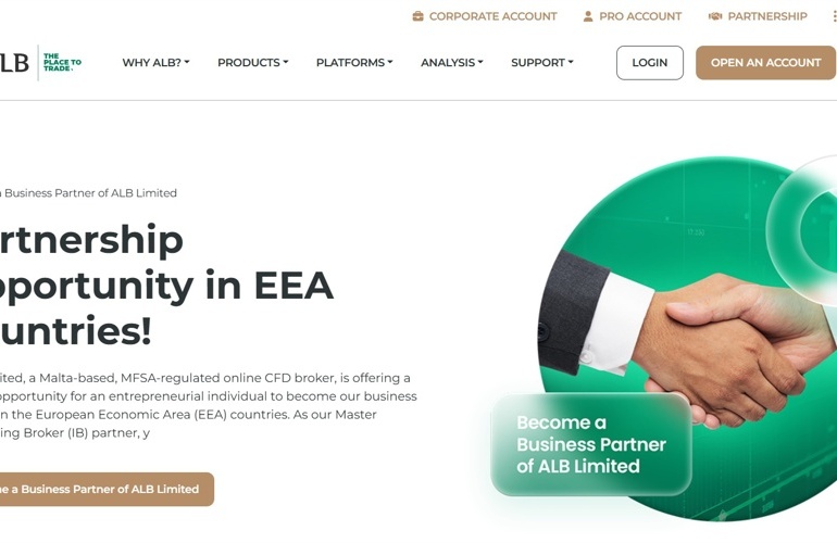 CFDs Broker ALB to Shut European Operations and Give Up Malta Licence
