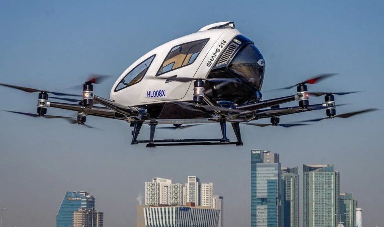 China To Sell Flying Taxis to BRICS Members Russia & UAE by 2027