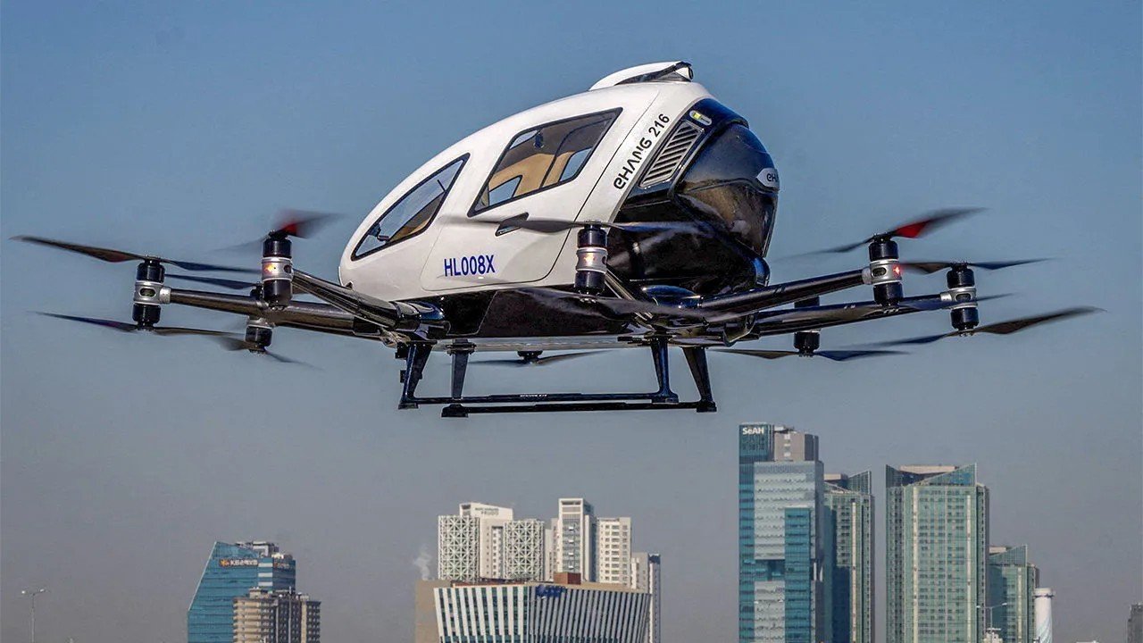 China To Sell Flying Taxis to BRICS Members Russia & UAE by 2027