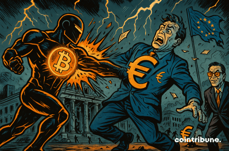 Euro Under Pressure From Rising Bitcoin