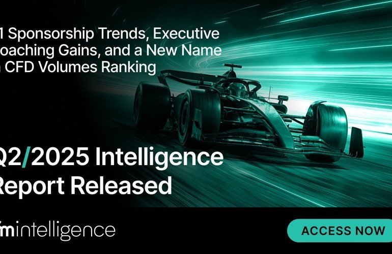 F1 Sponsorship Trends, Executive Coaching, CFD Volumes Ranking